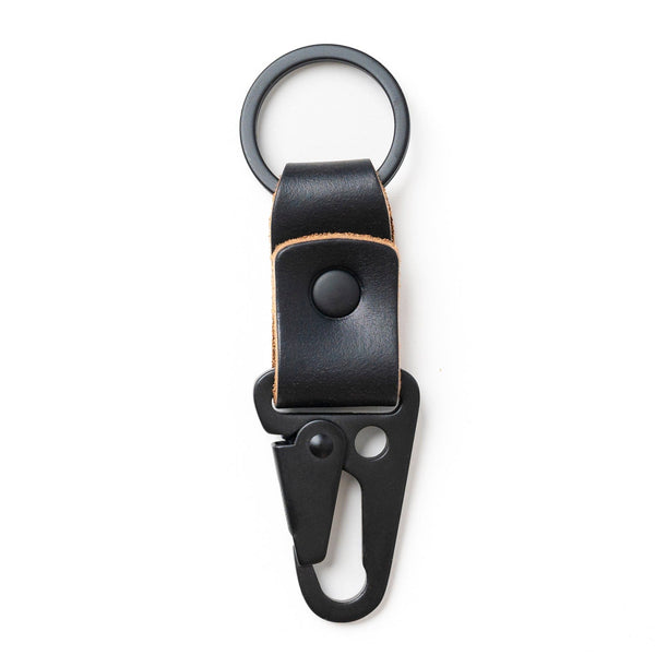 Leather Clip Keychain: Thick, Durable Leather Design - Popov Leather®