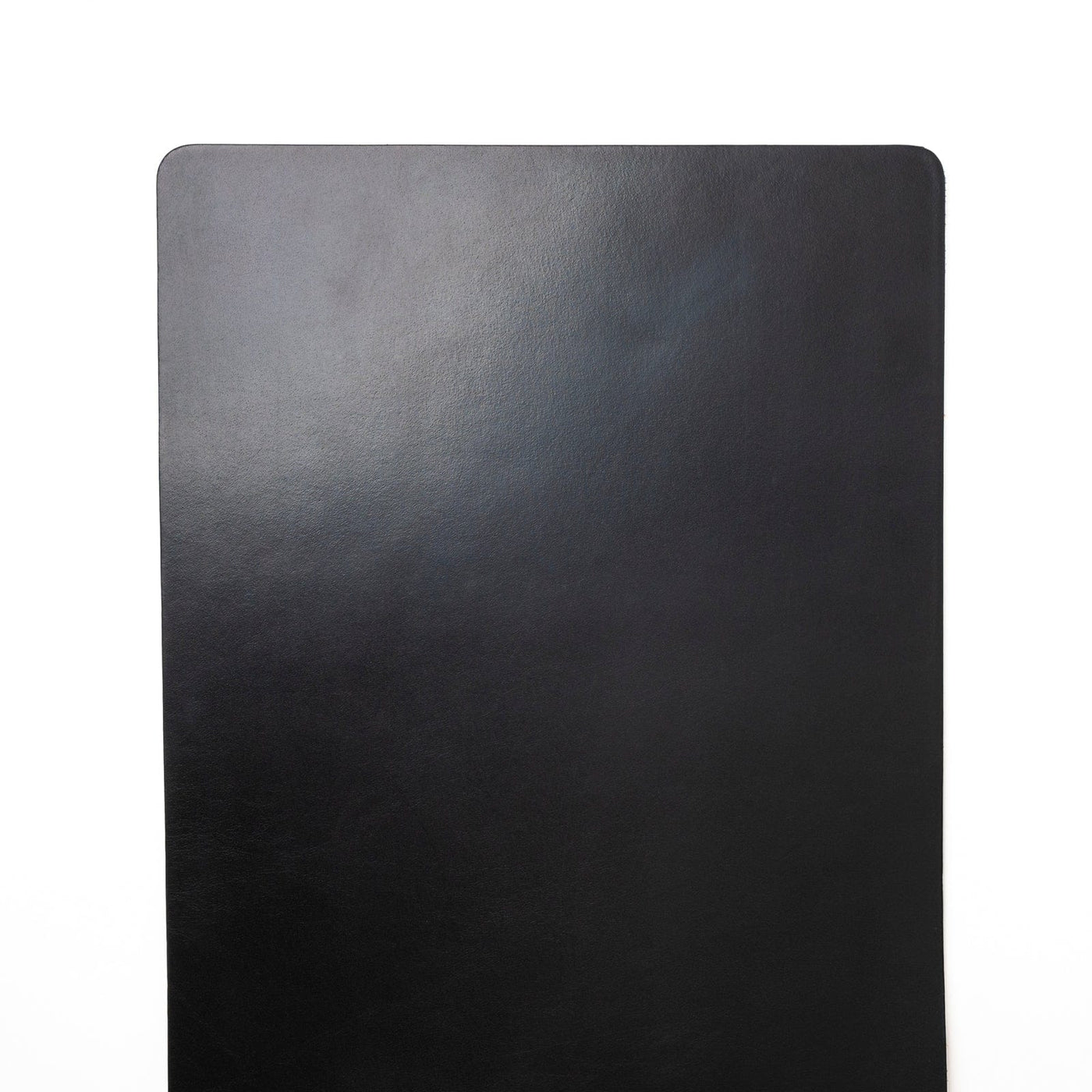 Leather Desk Pad - Black Popov Leather