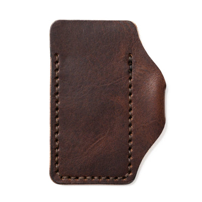 Leather EDC Pocket Armor - Heritage Brown Popov Leather