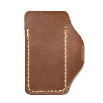Leather EDC Pocket Armor - Natural Popov Leather