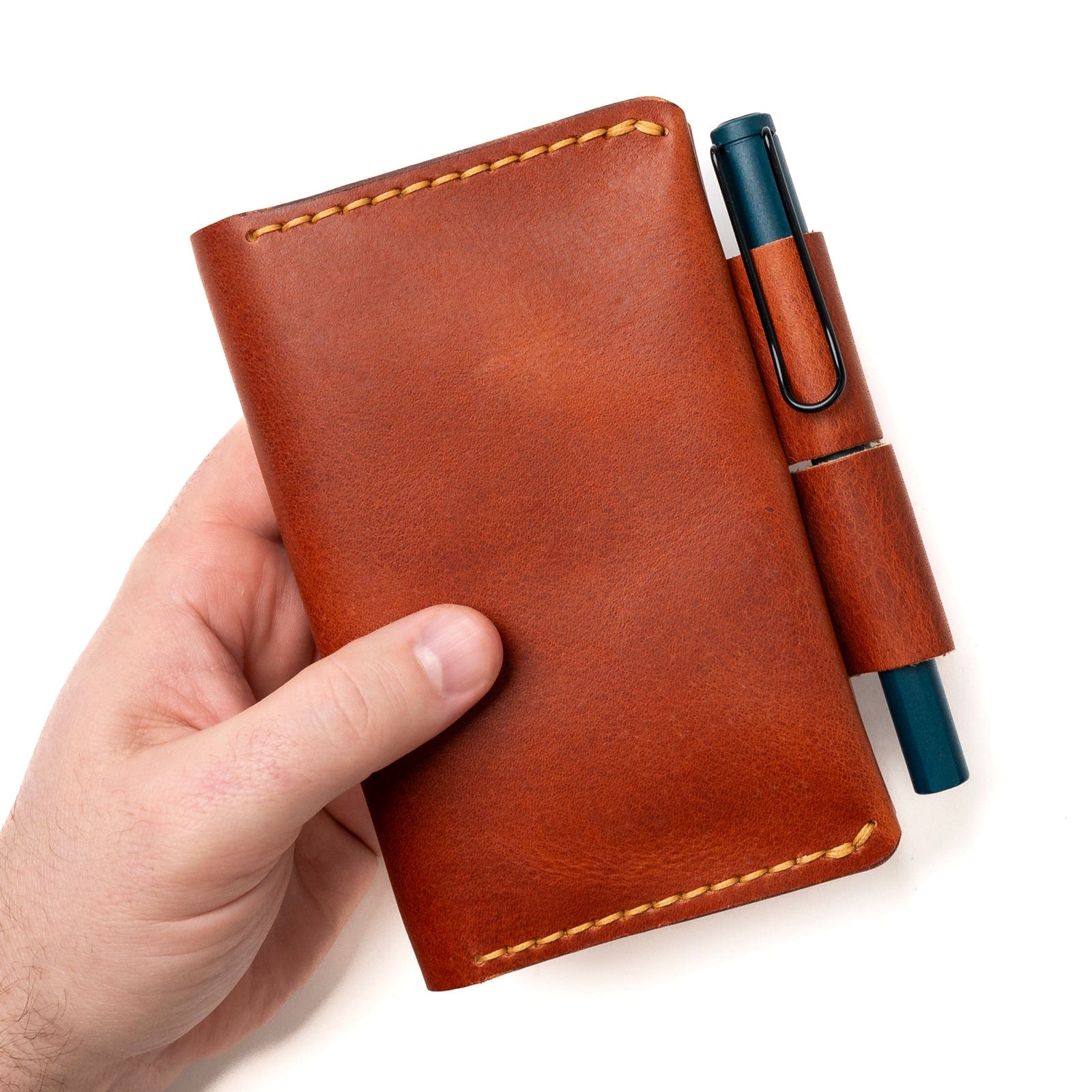 Leather Field Notes Cover - English Tan Popov Leather