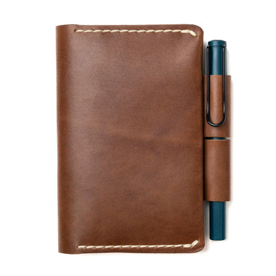 Leather Field Notes Cover - Natural Popov Leather