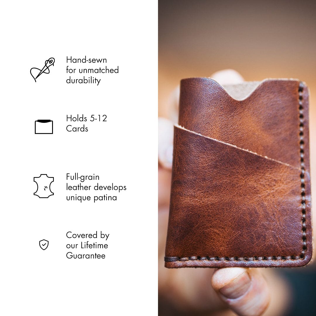Leather Front Pocket Wallet Popov Leather®