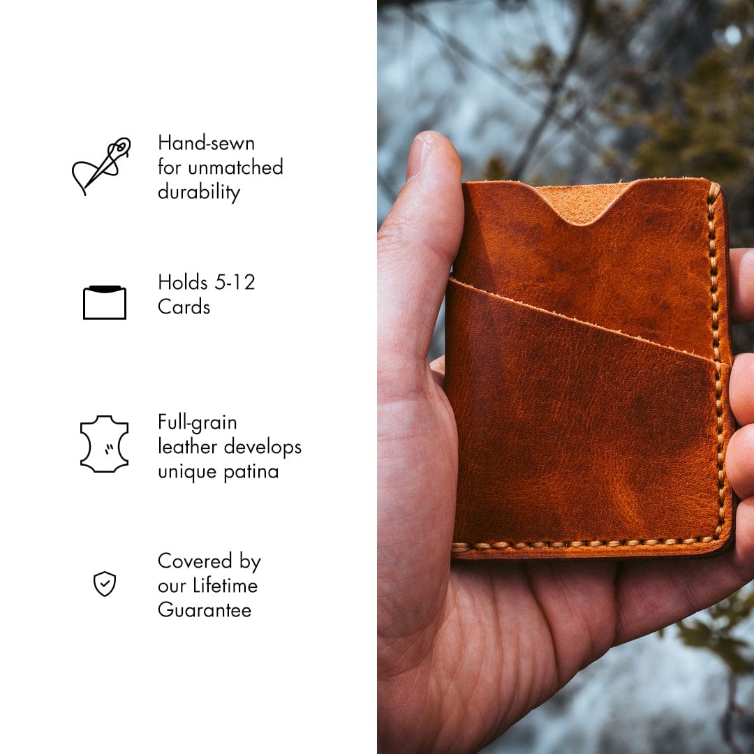 Leather Front Pocket Wallet Popov Leather®