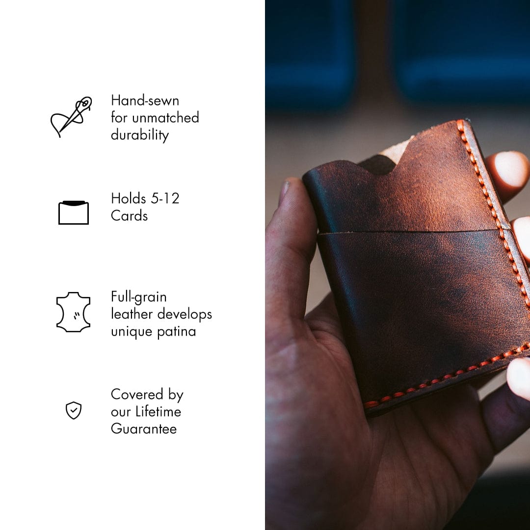 Leather Front Pocket Wallet Popov Leather®