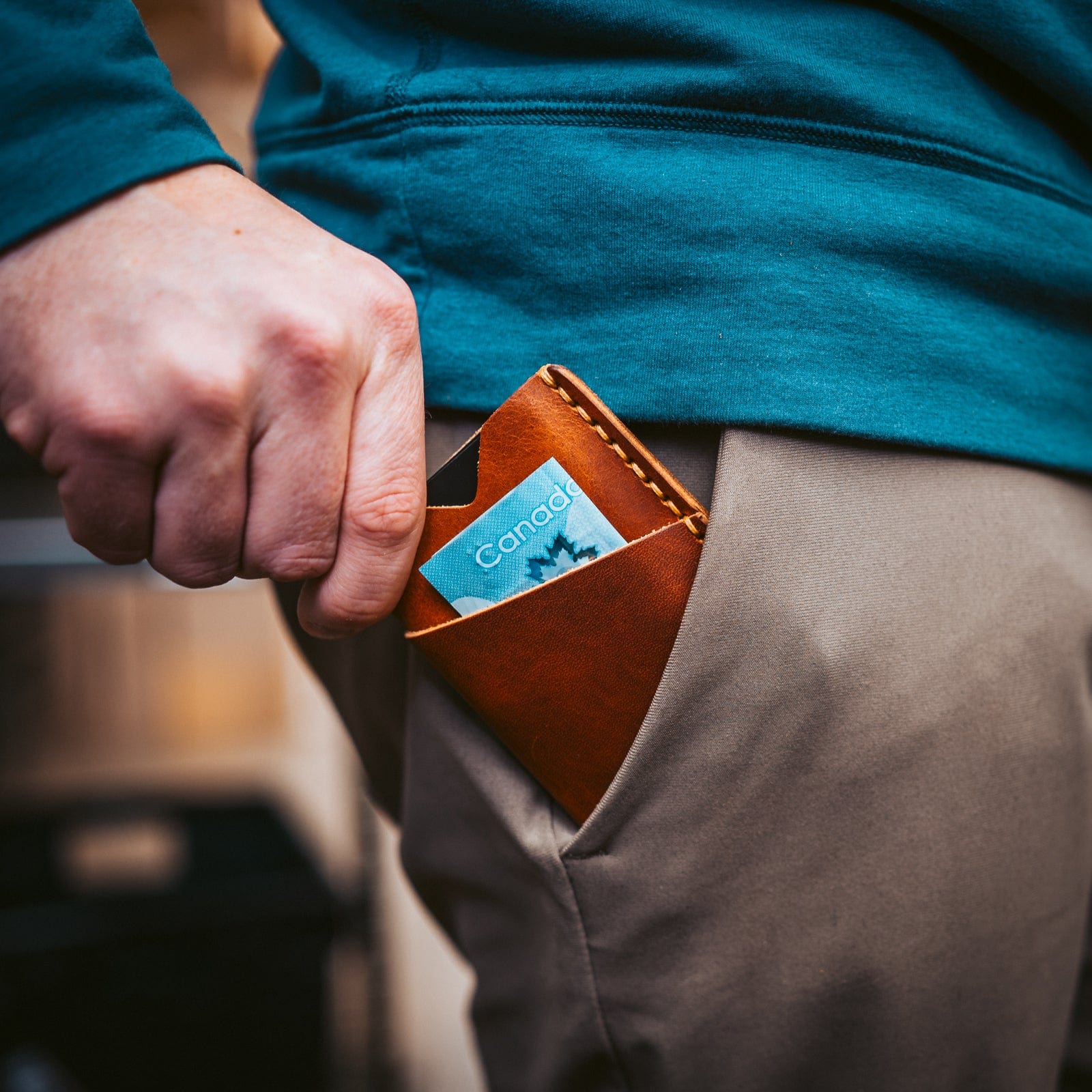Leather Front Pocket Wallet Popov Leather®
