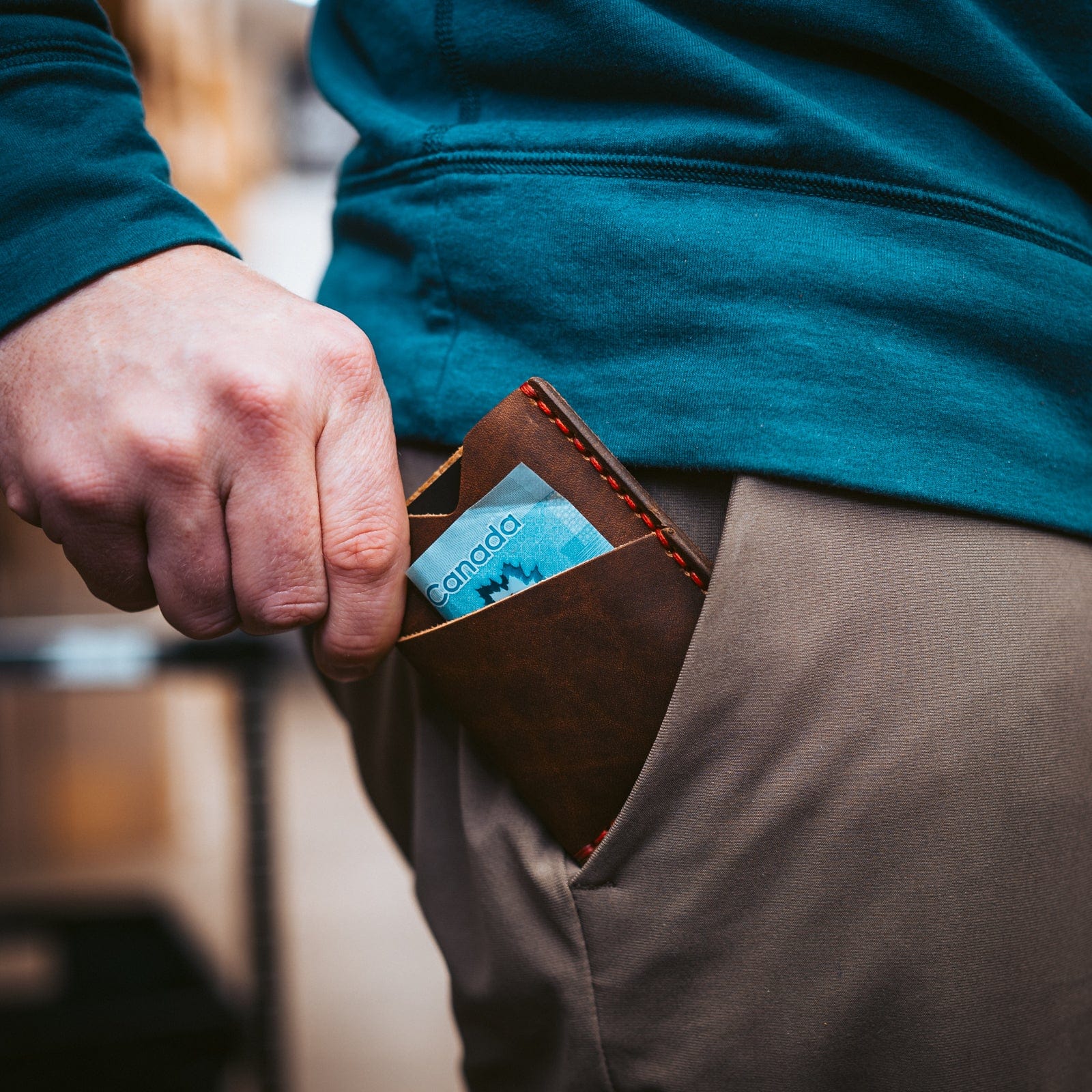 Leather Front Pocket Wallet Popov Leather®