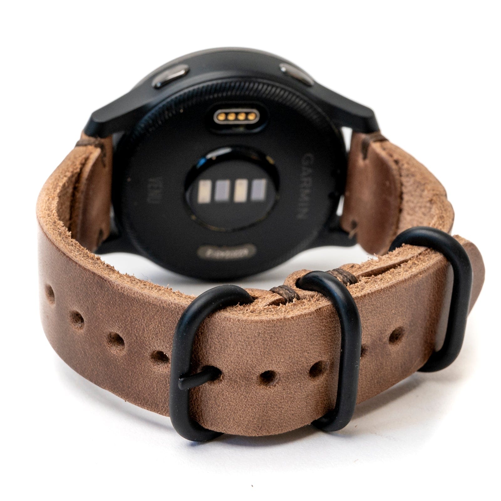 backpacking watch leather wrist band Leather Garmin Watch Band: A Timeless Addition to Your Wrist