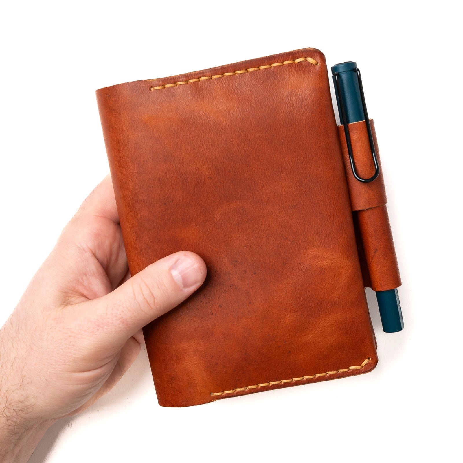 Leather Hobonichi Techo Planner Cover - English Tan Popov Leather