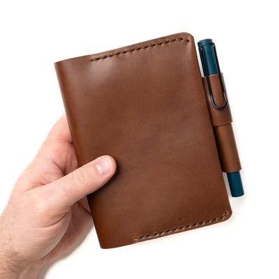 Leather Hobonichi Techo Planner Cover - Natural Popov Leather