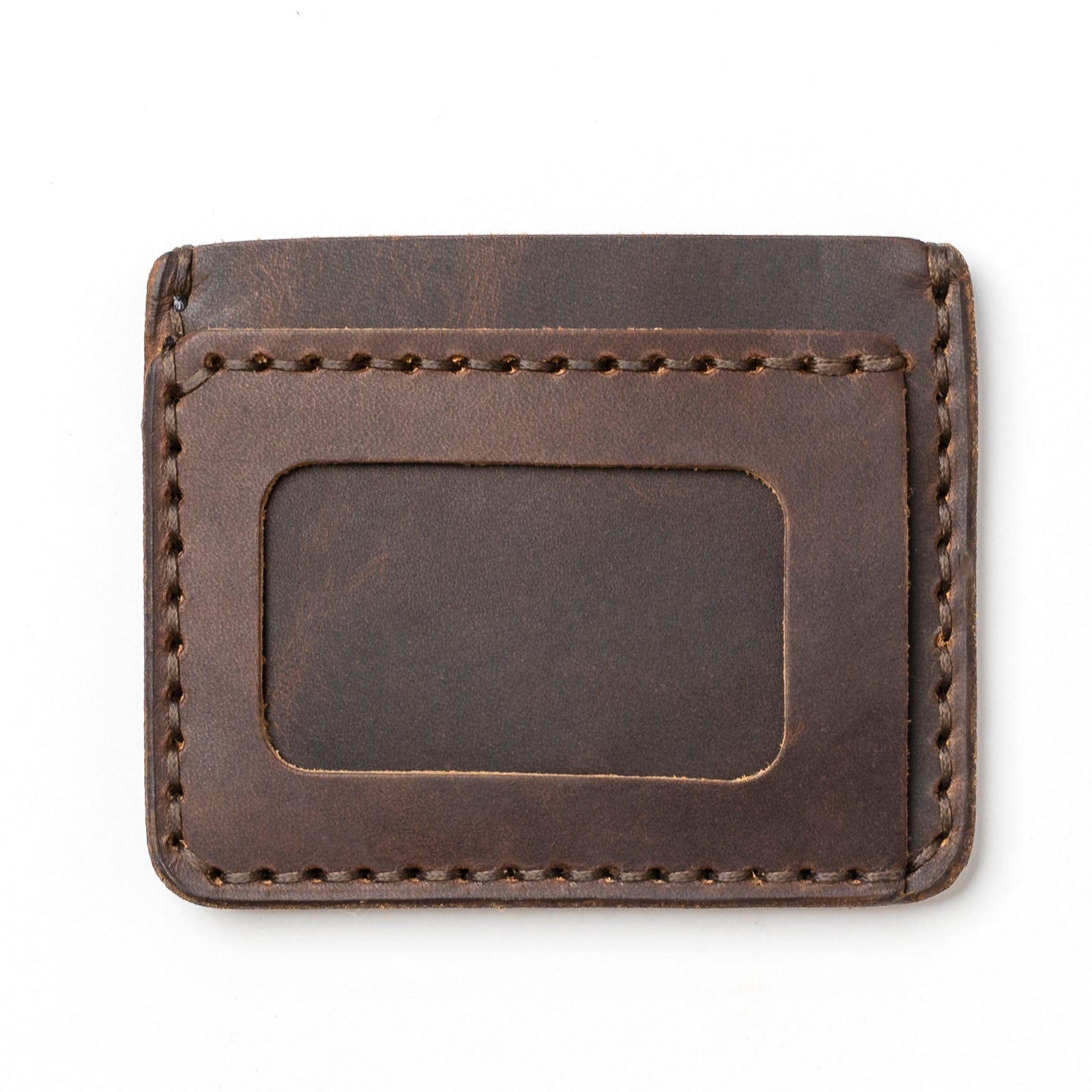 Heritage Brown ID Wallet: Durable with Convenient Card Slots - Popov ...