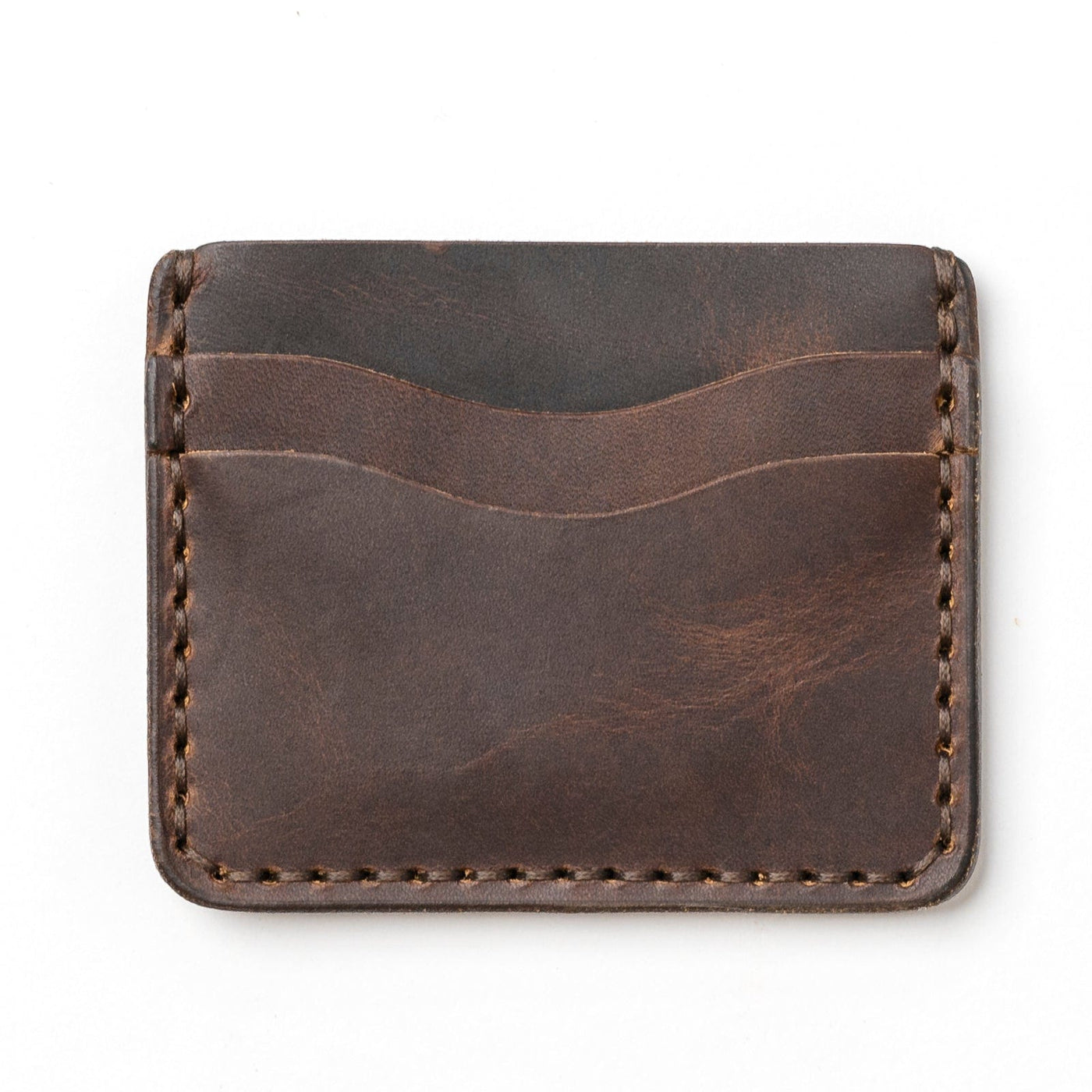 Leather ID Wallet - Heritage Brown Popov Leather