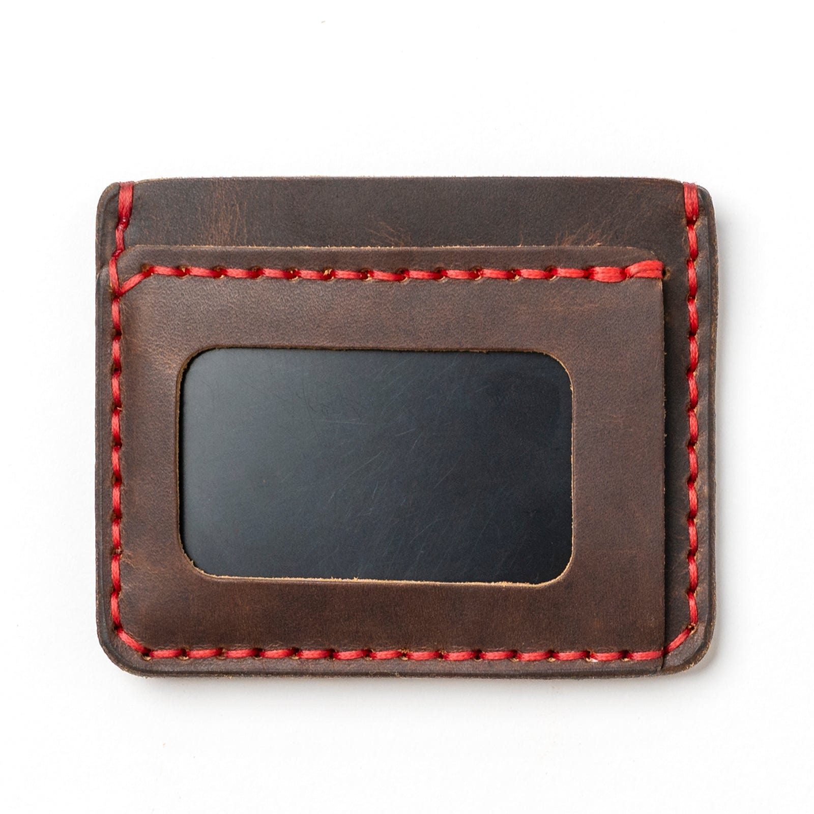 Leather ID Wallet - Heritage Brown Popov Leather