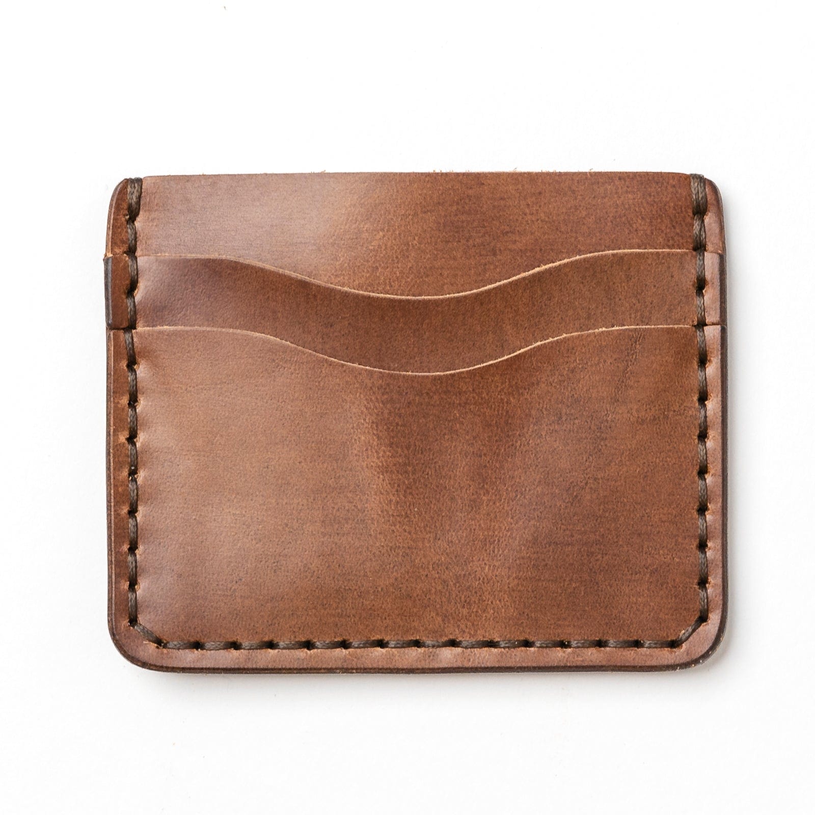 Leather ID Wallet - Natural Popov Leather