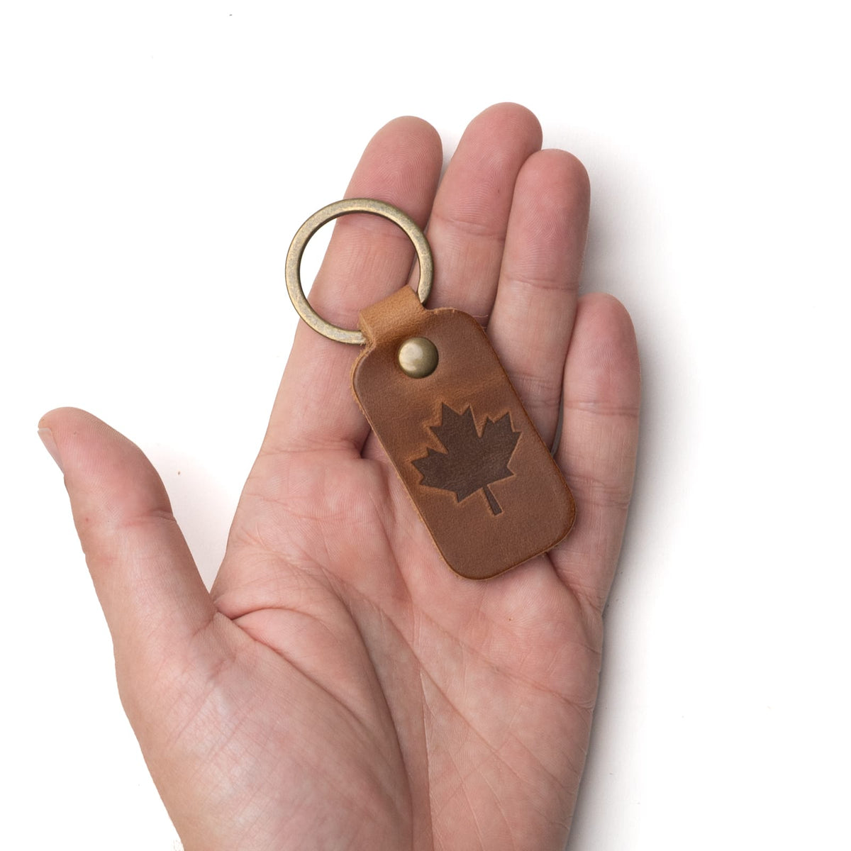 Leather Keyfob - Maple Leaf Popov Leather®