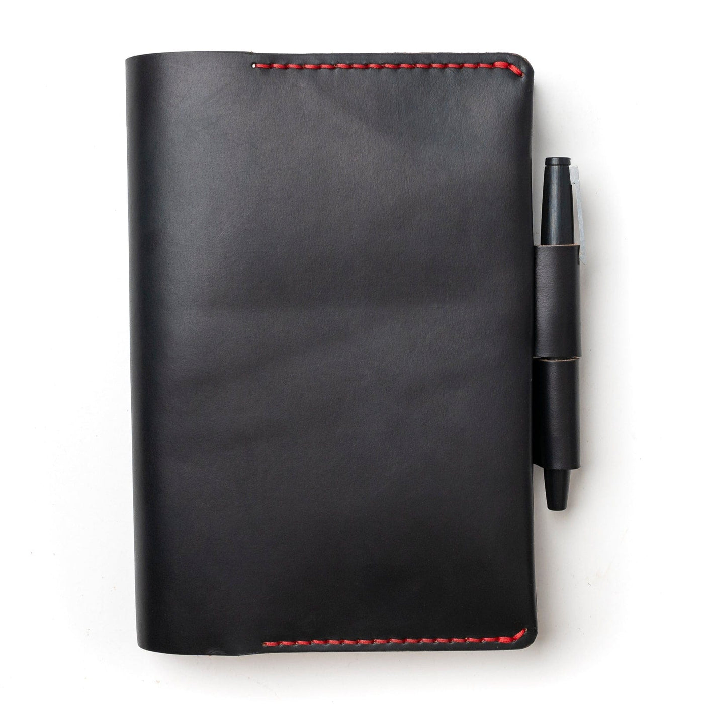 Leather Leuchtturm1917 A5 Notebook Cover - Black Popov Leather