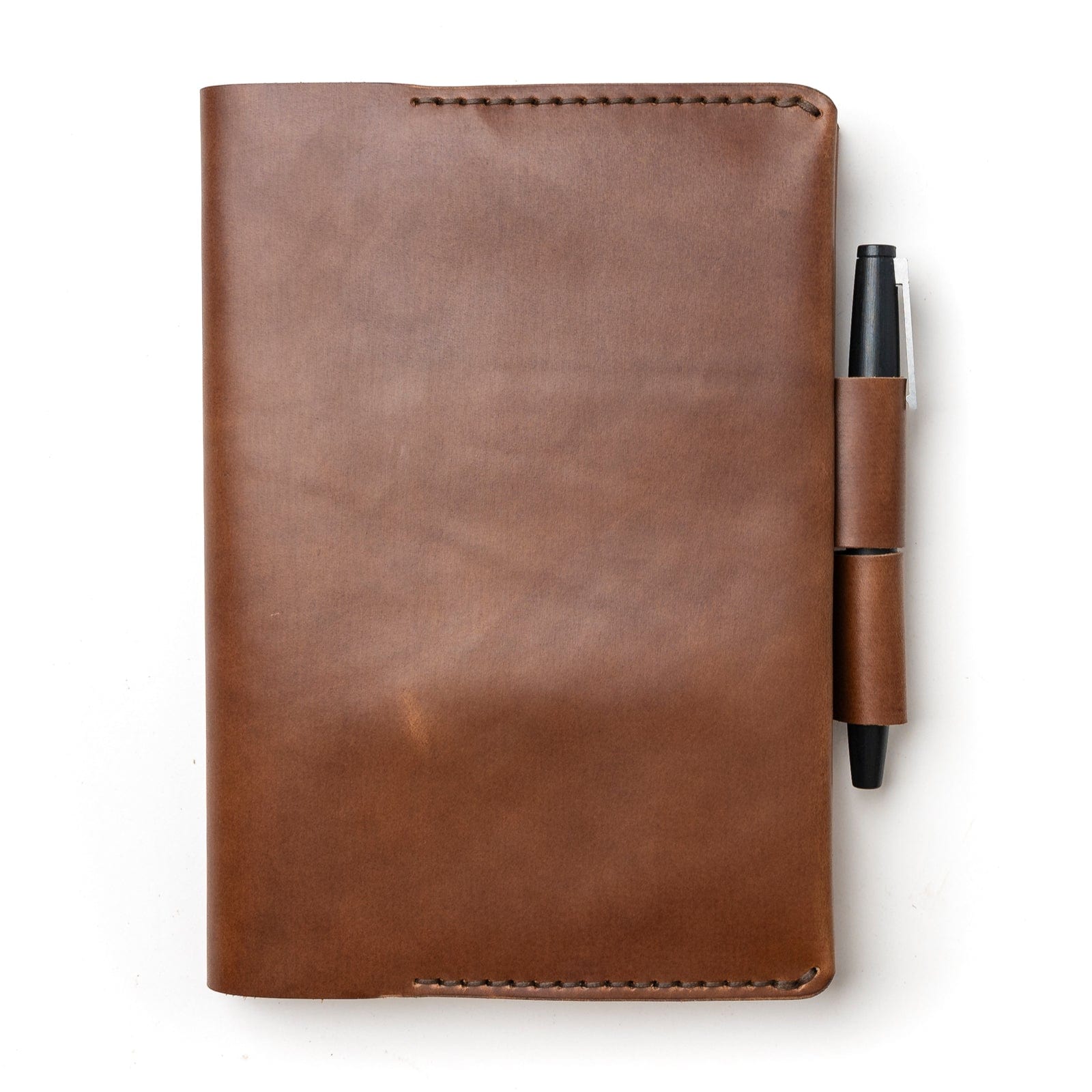 Leather Leuchtturm1917 A5 Notebook Cover - Natural Popov Leather