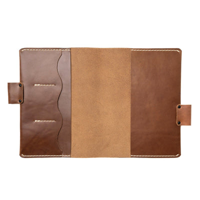 Leather Leuchtturm1917 A5 Notebook Cover - Natural Popov Leather