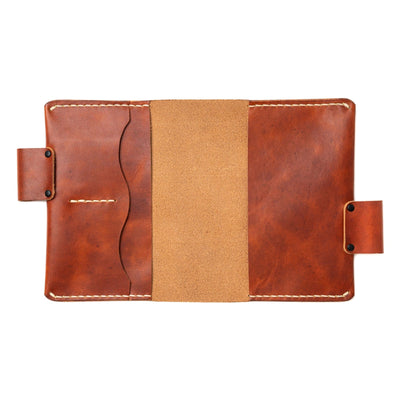 Leather Leuchtturm1917 A6 Notebook Cover - English Tan Popov Leather