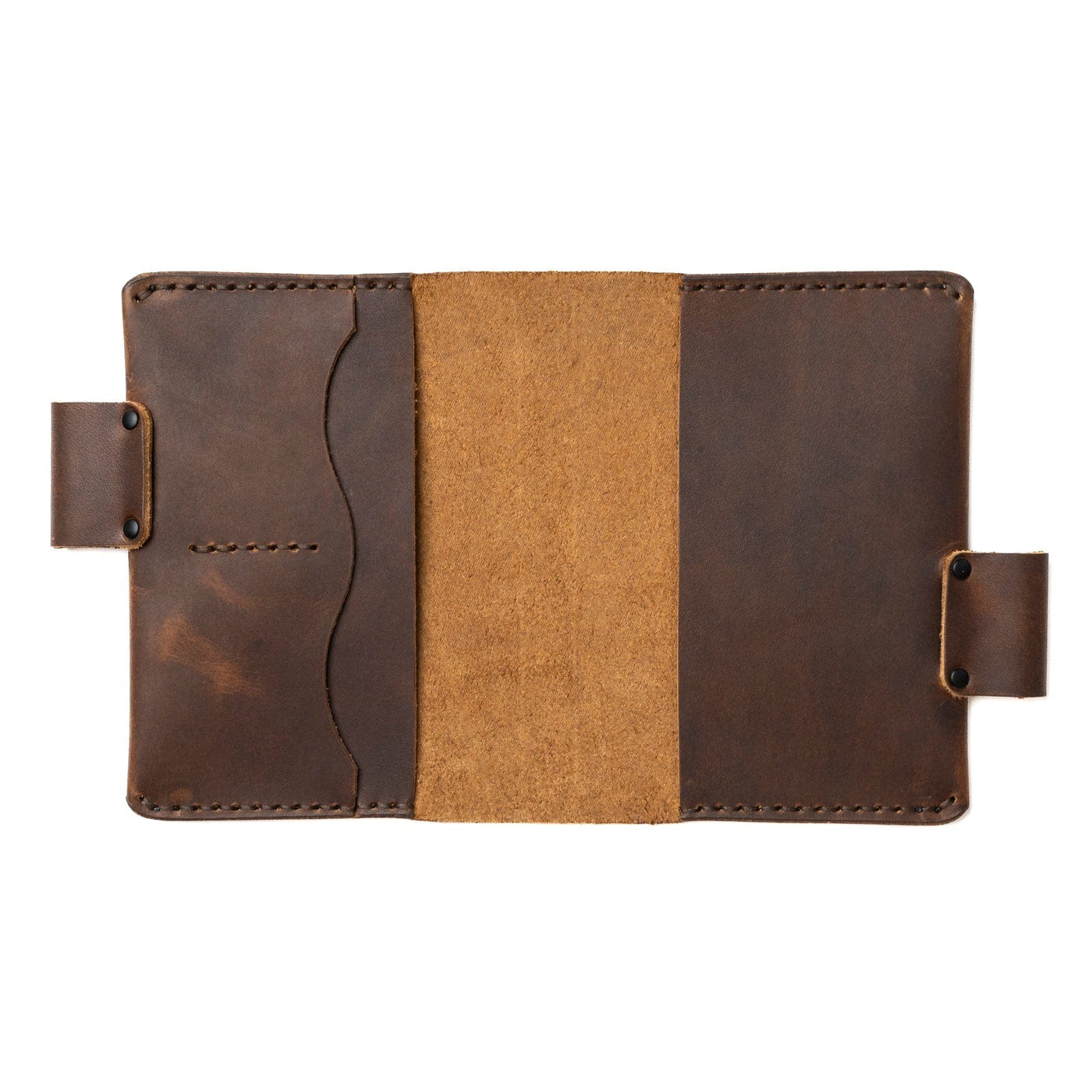 Leather Midori MD A6 Notebook Cover - Heritage Brown Popov Leather