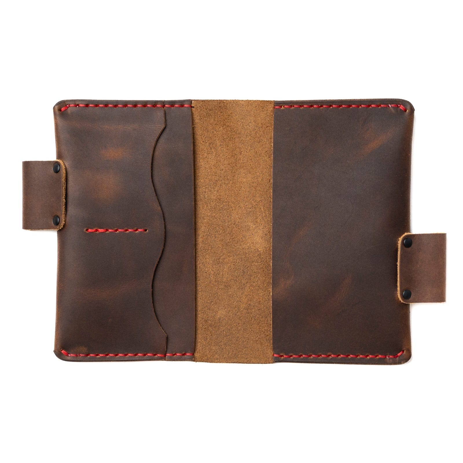 Leather Moleskine Pocket Cover - Heritage Brown Popov Leather