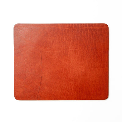 Leather Mouse Pad - English Tan Popov Leather
