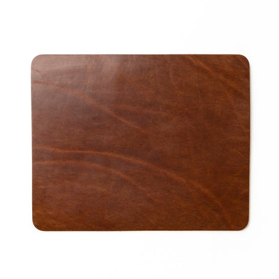 Leather Mouse Pad - Natural Popov Leather