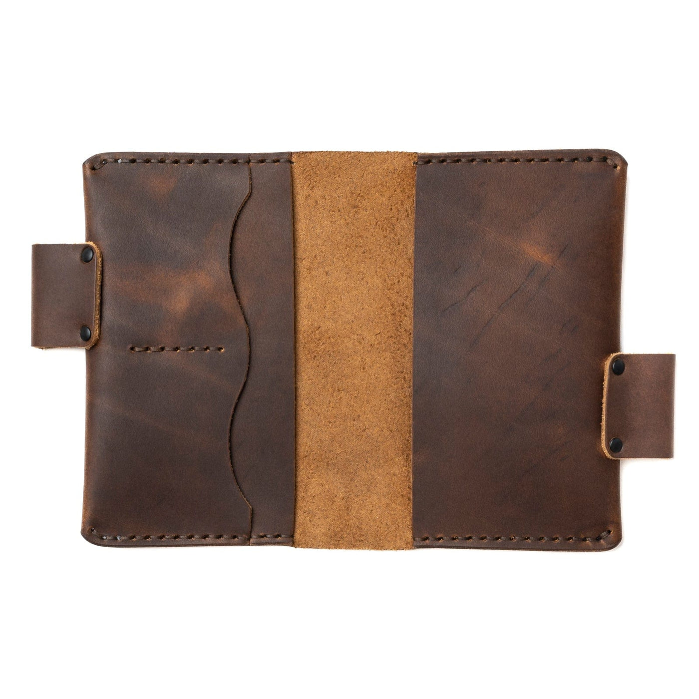 Leather Rhodia A6 Cover - Heritage Brown Popov Leather