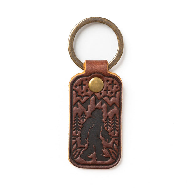 FinnRover Loue M64 ルーケンピネン　ブッシュクラフト　トナカイ leather-sasquatch-keyfob-