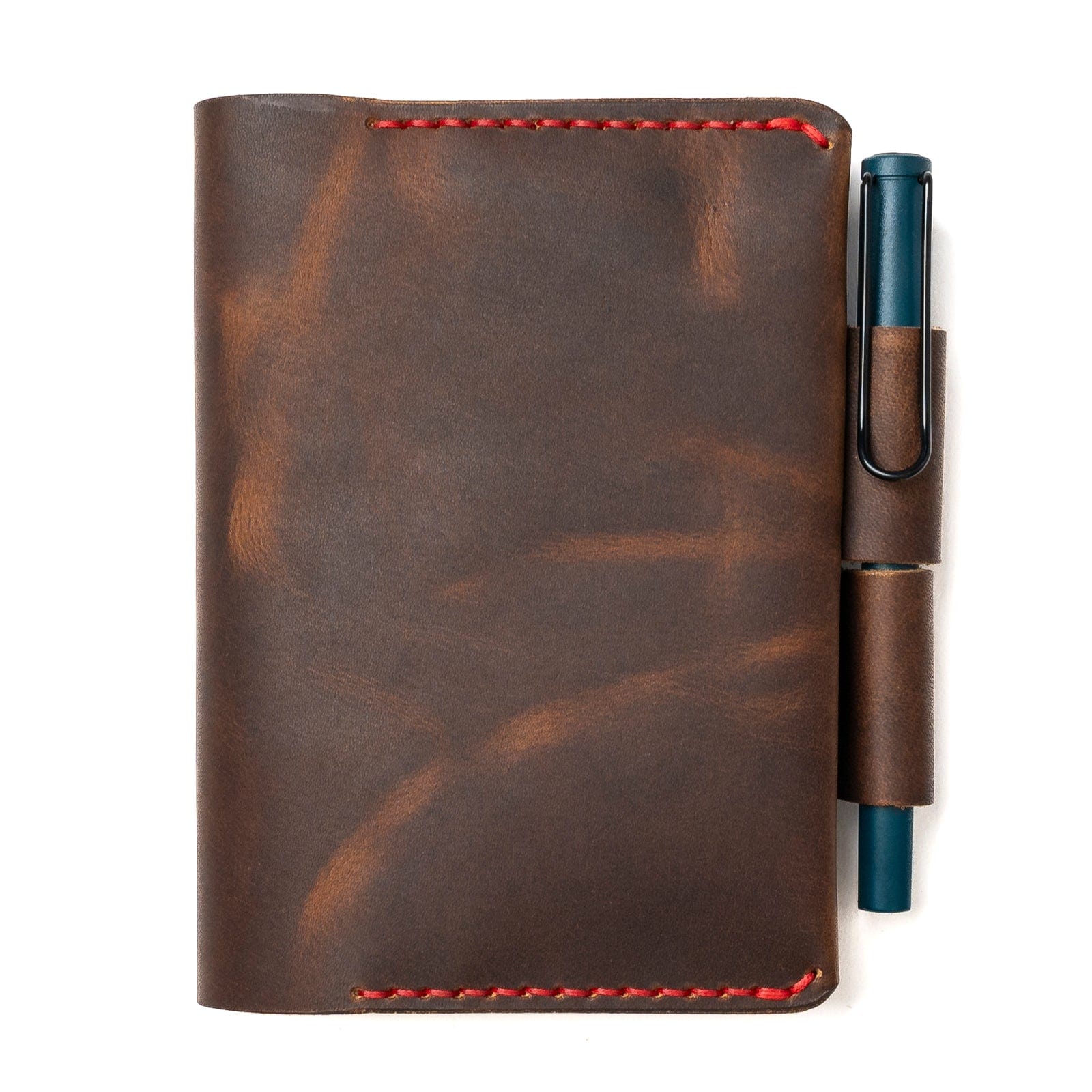 Leather Stalogy 365 Days A6 Notebook Cover - Heritage Brown Popov Leather