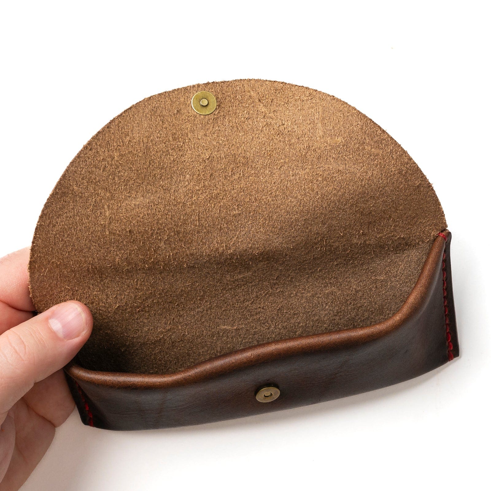 Leather Sunglasses Case - Heritage Brown Popov Leather