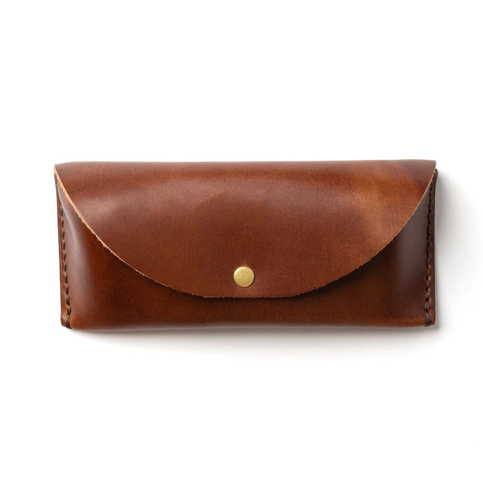 Leather Sunglasses Case - Natural Popov Leather