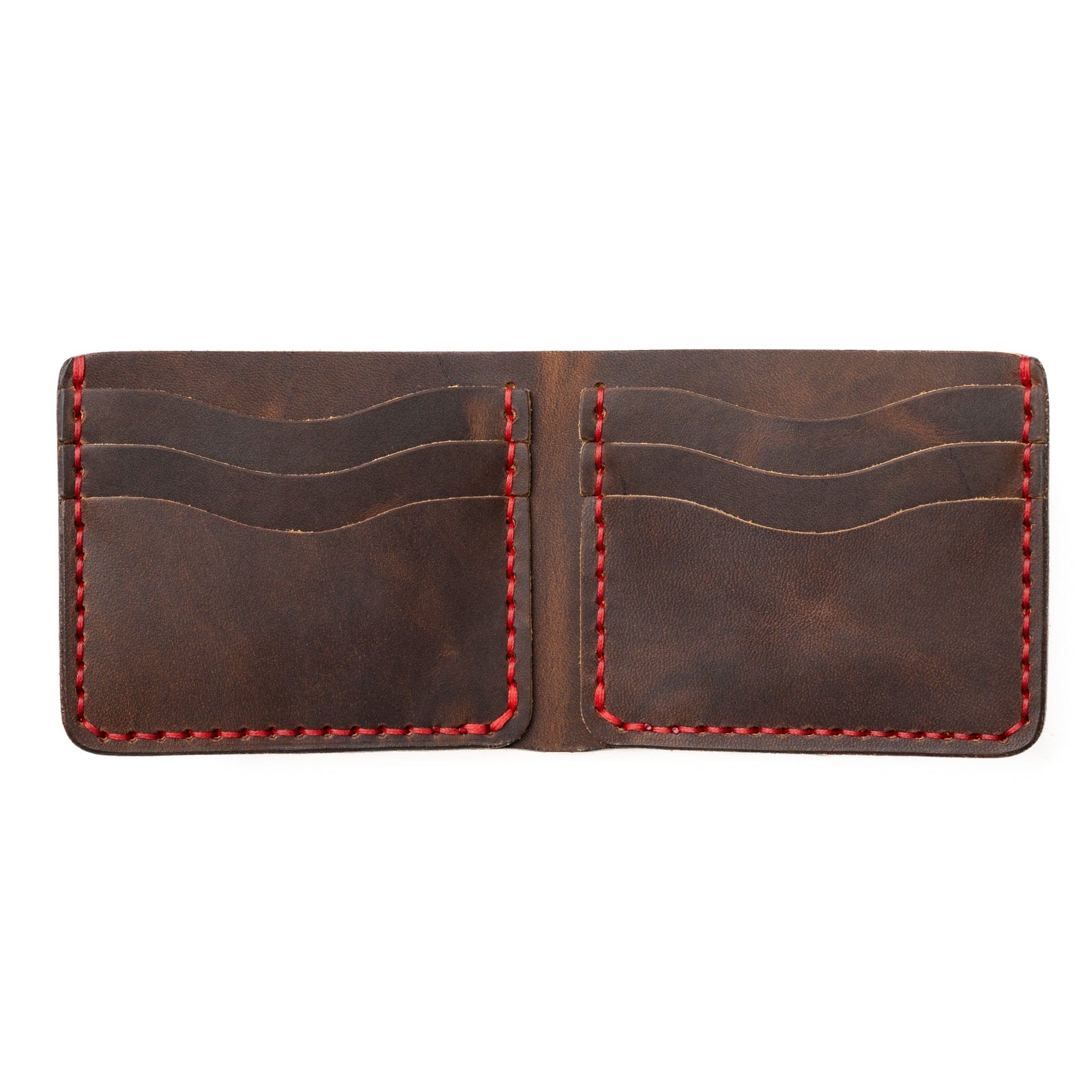 Leather Traditional Wallet - Heritage Brown Popov Leather