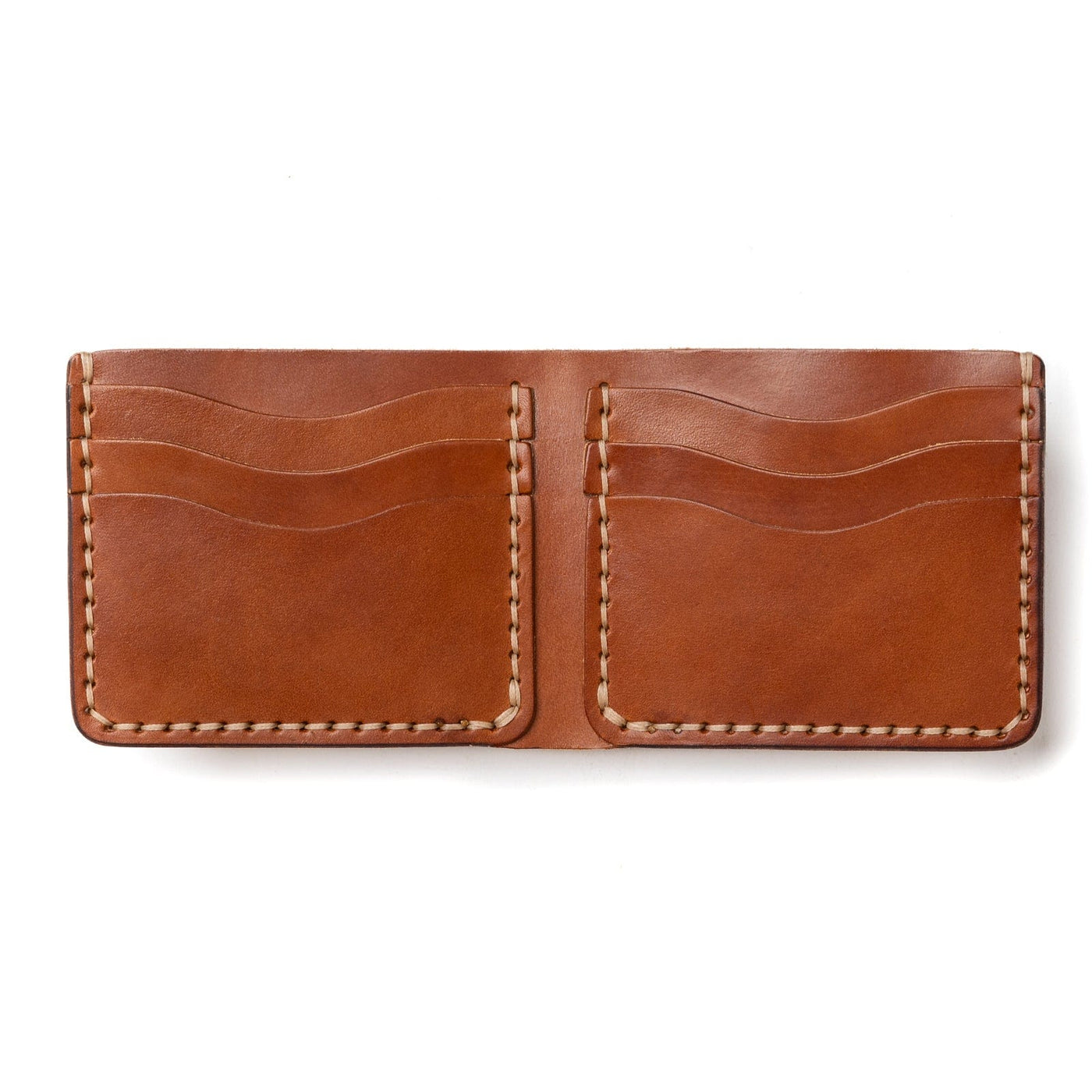 Leather Traditional Wallet - Whiskey Popov Leather