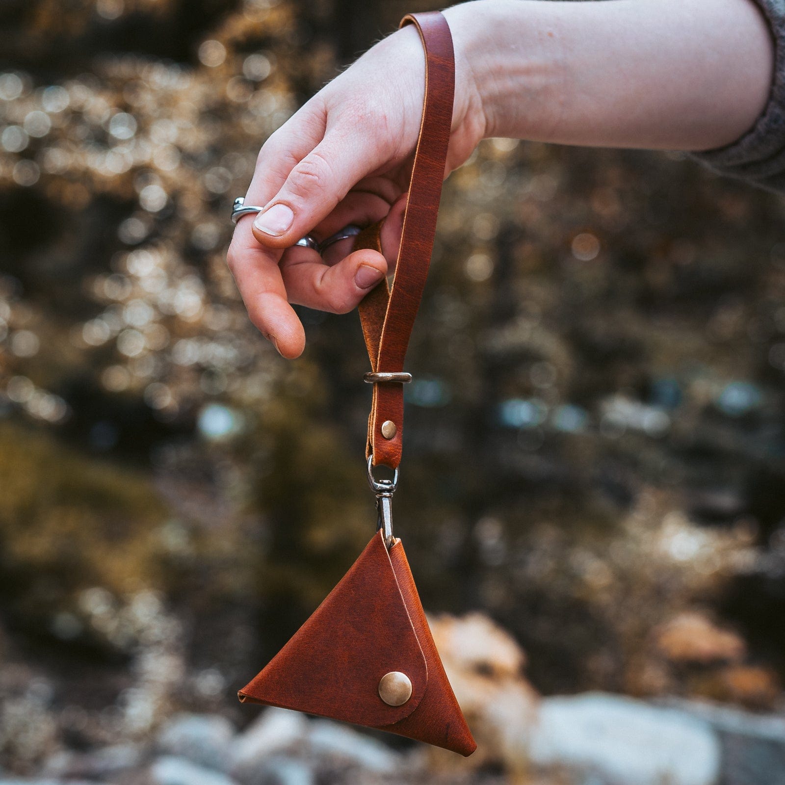 Leather Triangle Pouch Popov Leather®