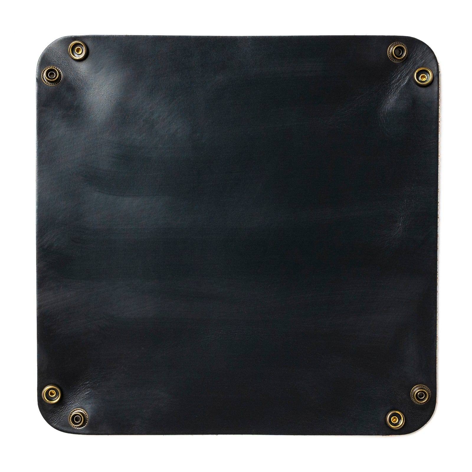 Leather Valet Tray - Black Popov Leather