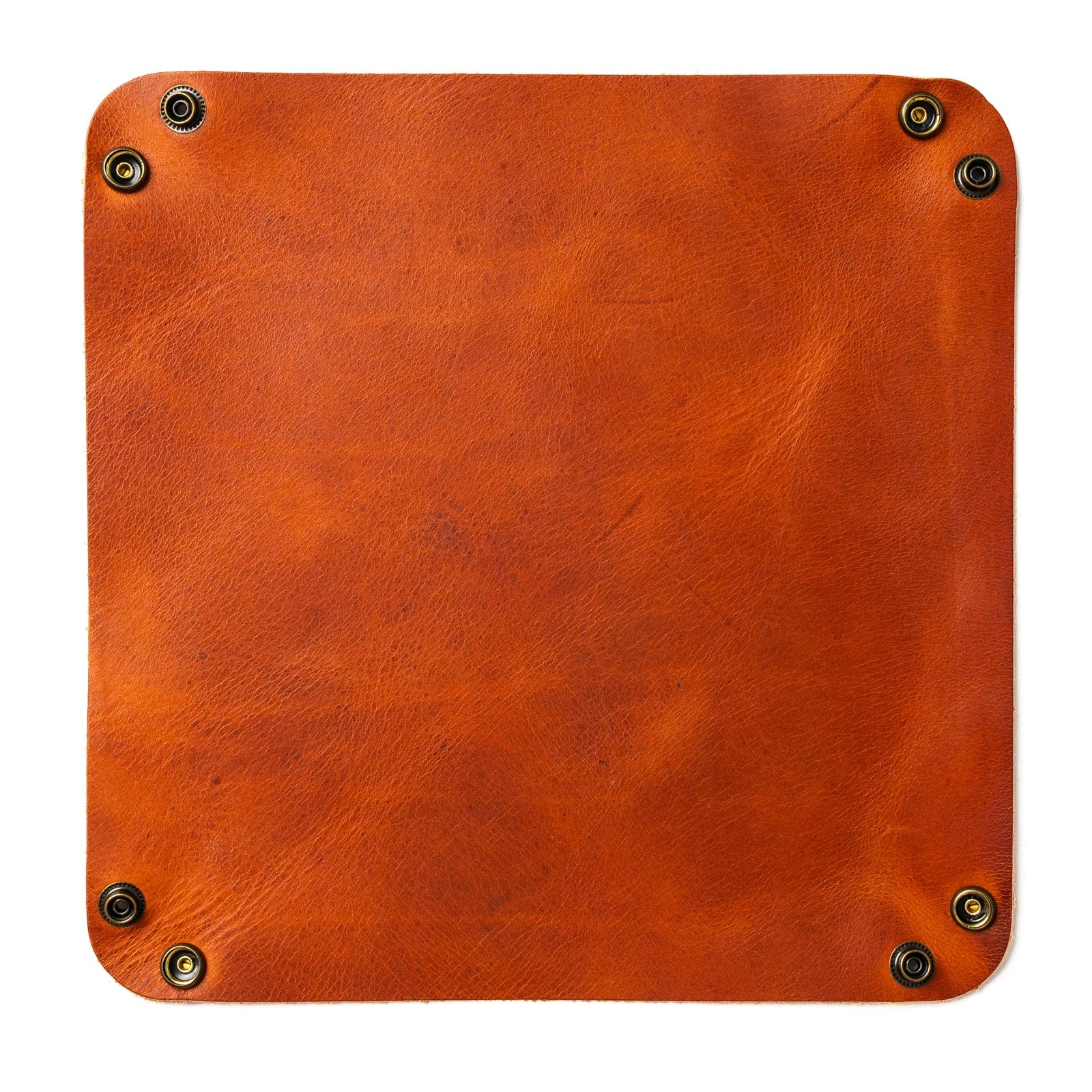 Leather Valet Tray - English Tan Popov Leather