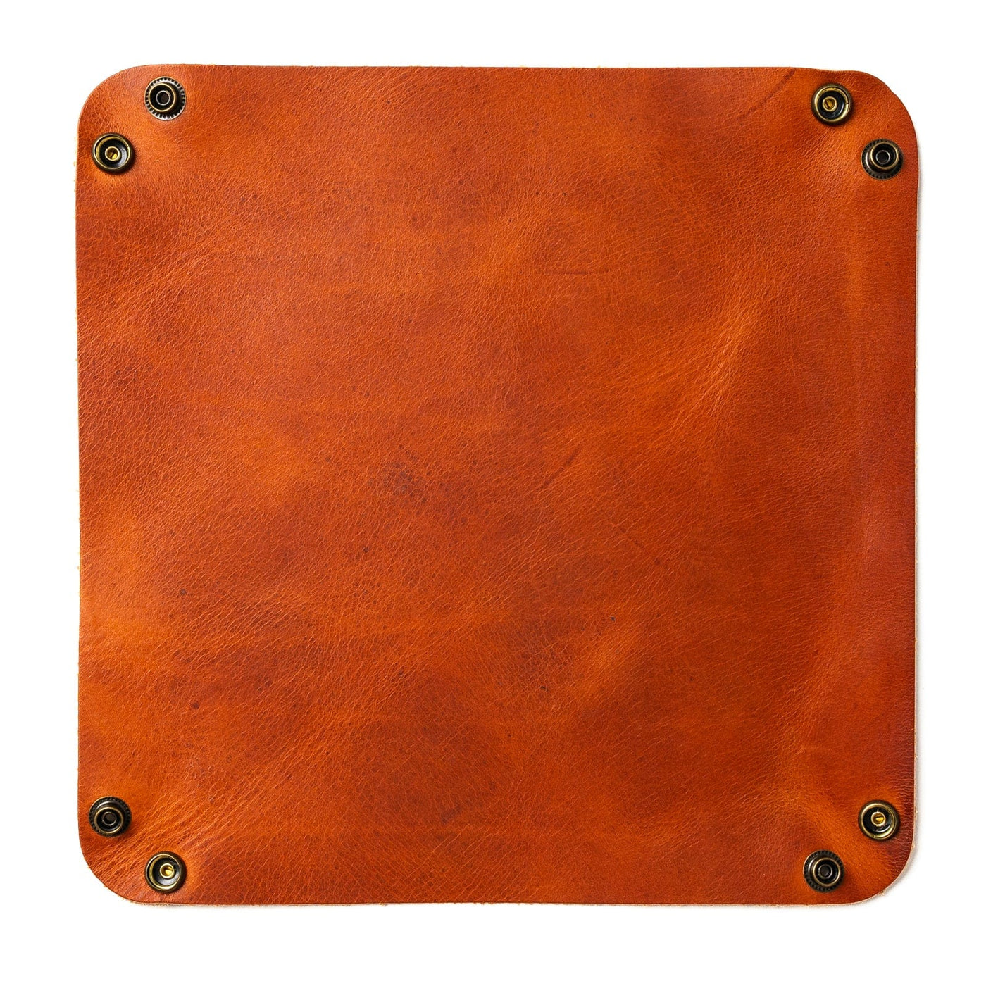 Leather Valet Tray - English Tan Popov Leather