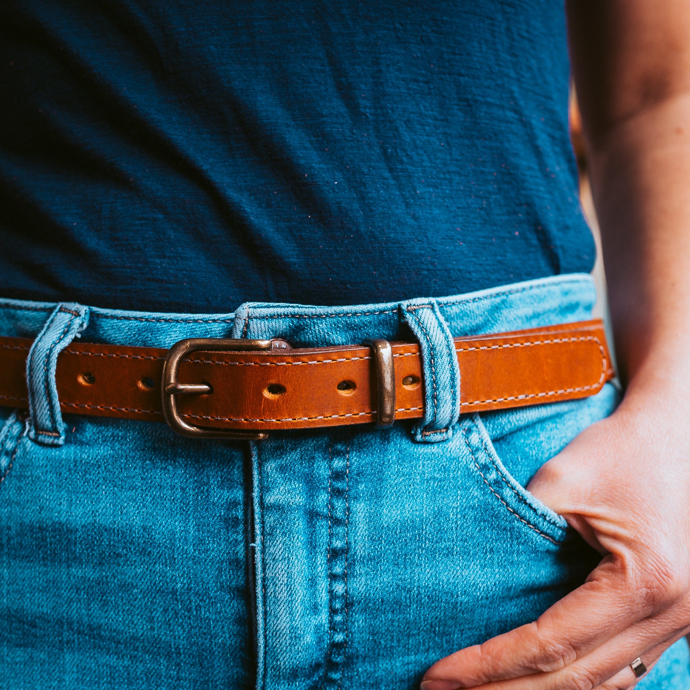 Leather Vanguard Belt - 1" Popov Leather®