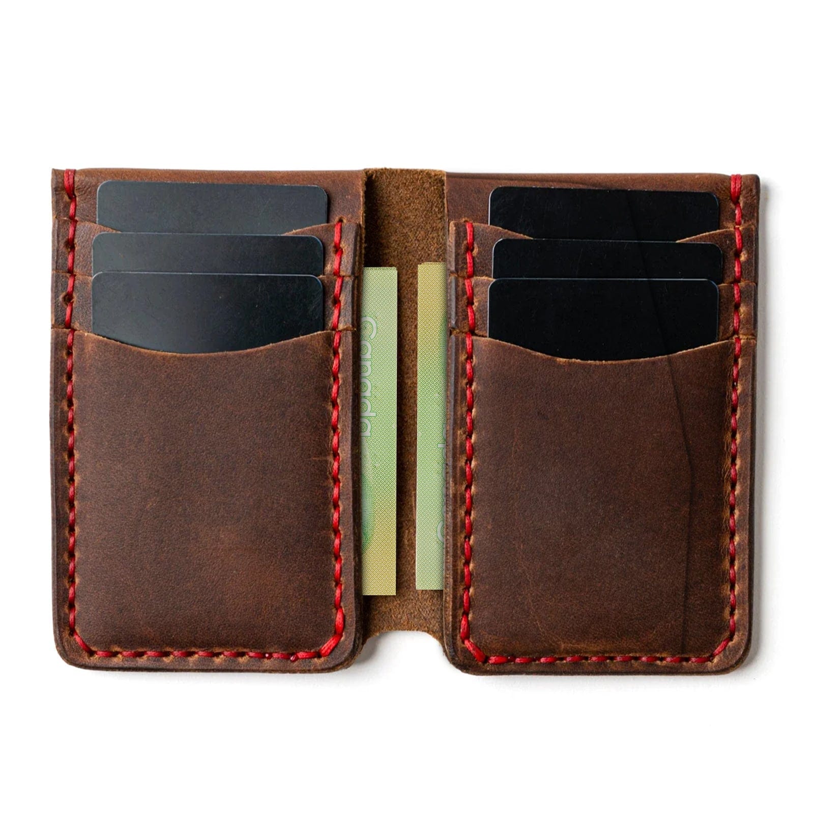 Leather Vertical Wallet Popov Leather®