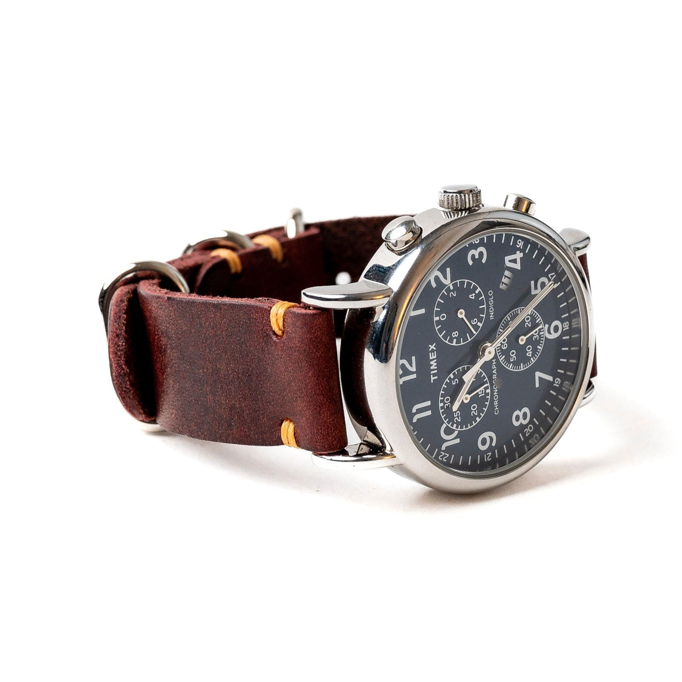 Leather Watch Band - Oxblood Popov Leather®