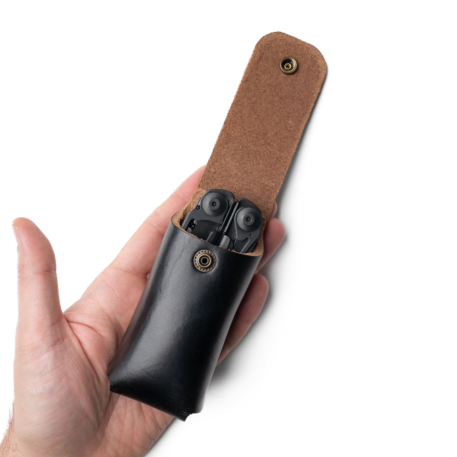 Leatherman Multitool Sheath - Black Popov Leather®