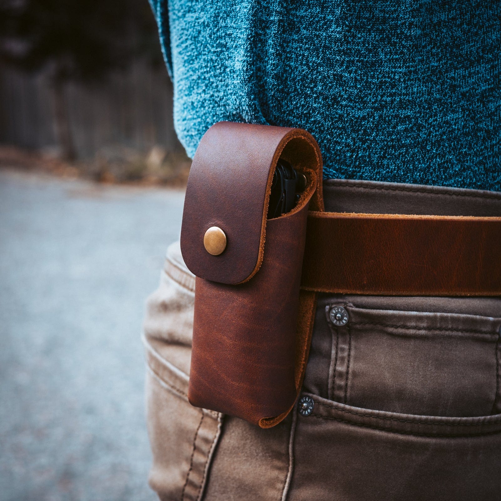 Leatherman Multitool Sheath - Heritage Brown Popov Leather®