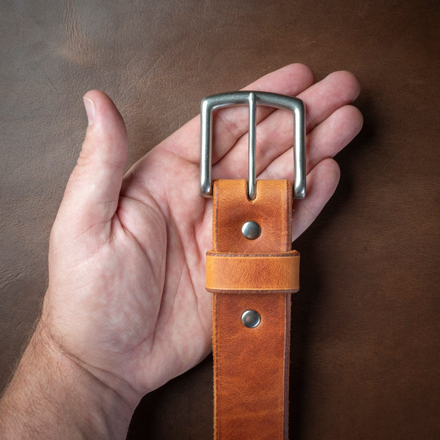 Matching Belt & Wallet Bundle - English Tan Popov Leather®