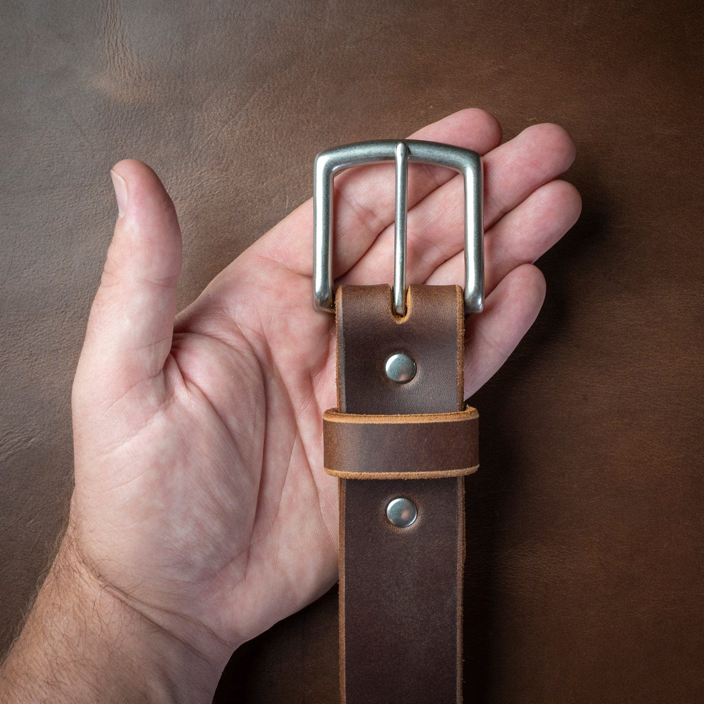 Matching Belt & Wallet Bundle - Heritage Brown Popov Leather®