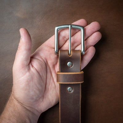 Matching Belt & Wallet Bundle - Heritage Brown Popov Leather®