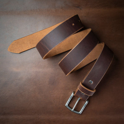 Matching Belt & Wallet Bundle - Heritage Brown Popov Leather®