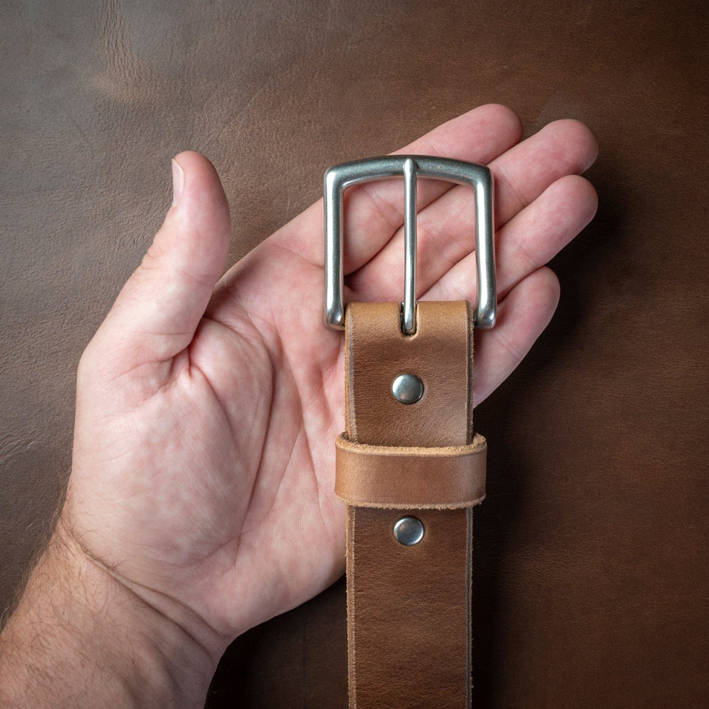 Matching Belt & Wallet Bundle - Natural Popov Leather®