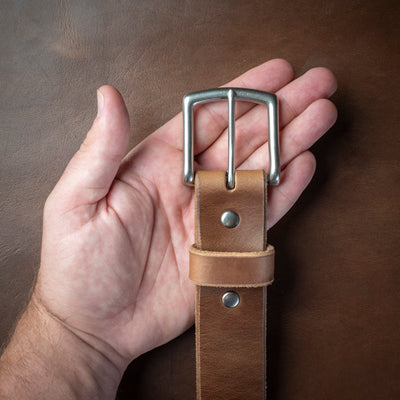 Matching Belt & Wallet Bundle - Natural Popov Leather®