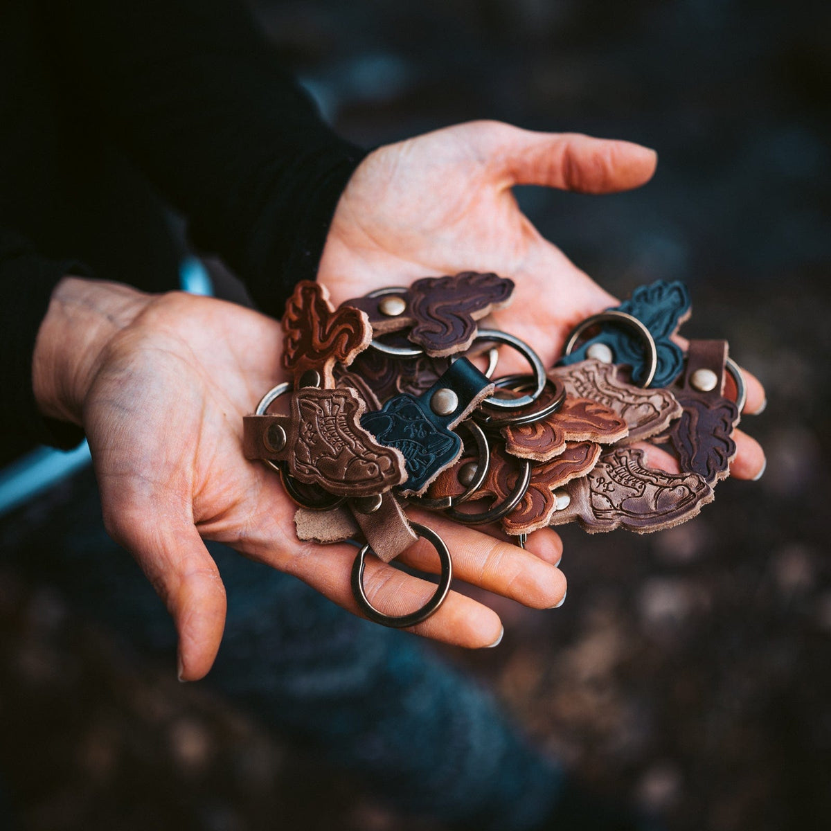 Cryptic Keychains Mystery Keychain: A Unique Full Grain Addition to Your Pocket - Popov ...